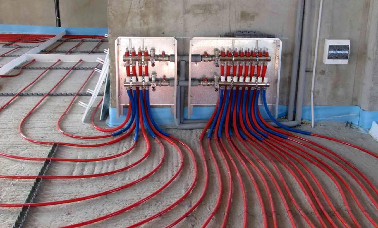 Установка тёплого пола