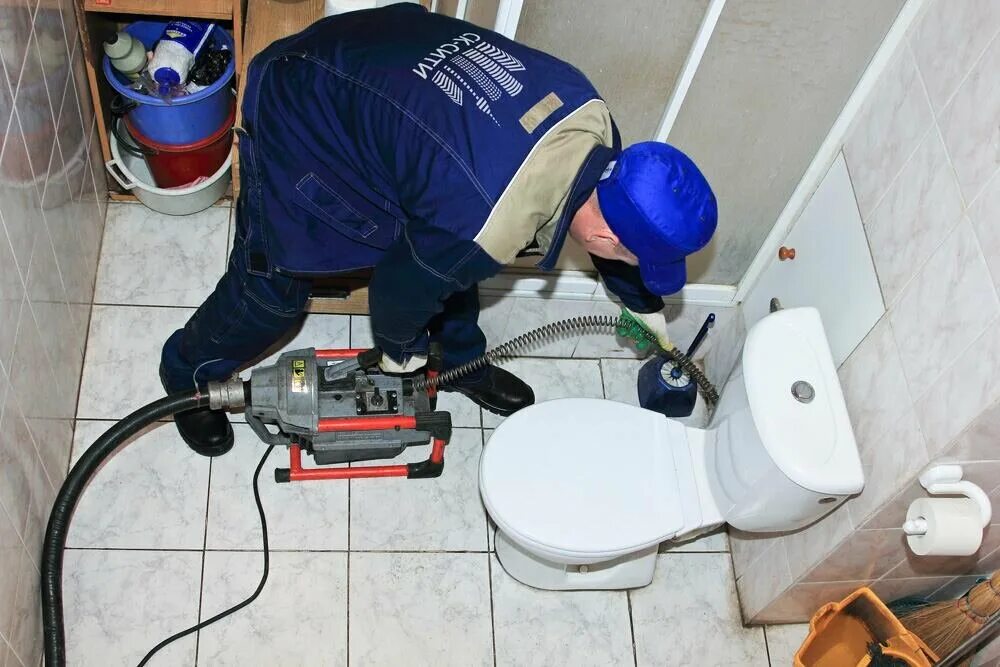 Устранение засоров канализации - Сантехнические услуги