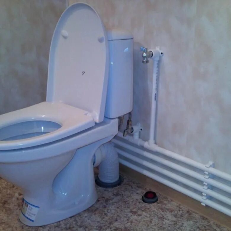 Установка унитаза - Сантехнические услуги