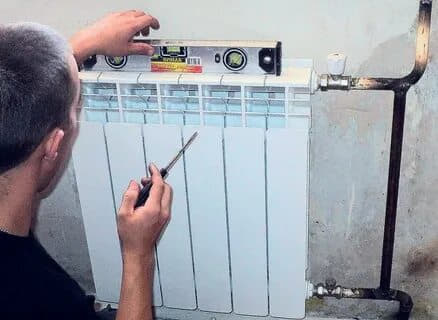 Установка радиатора