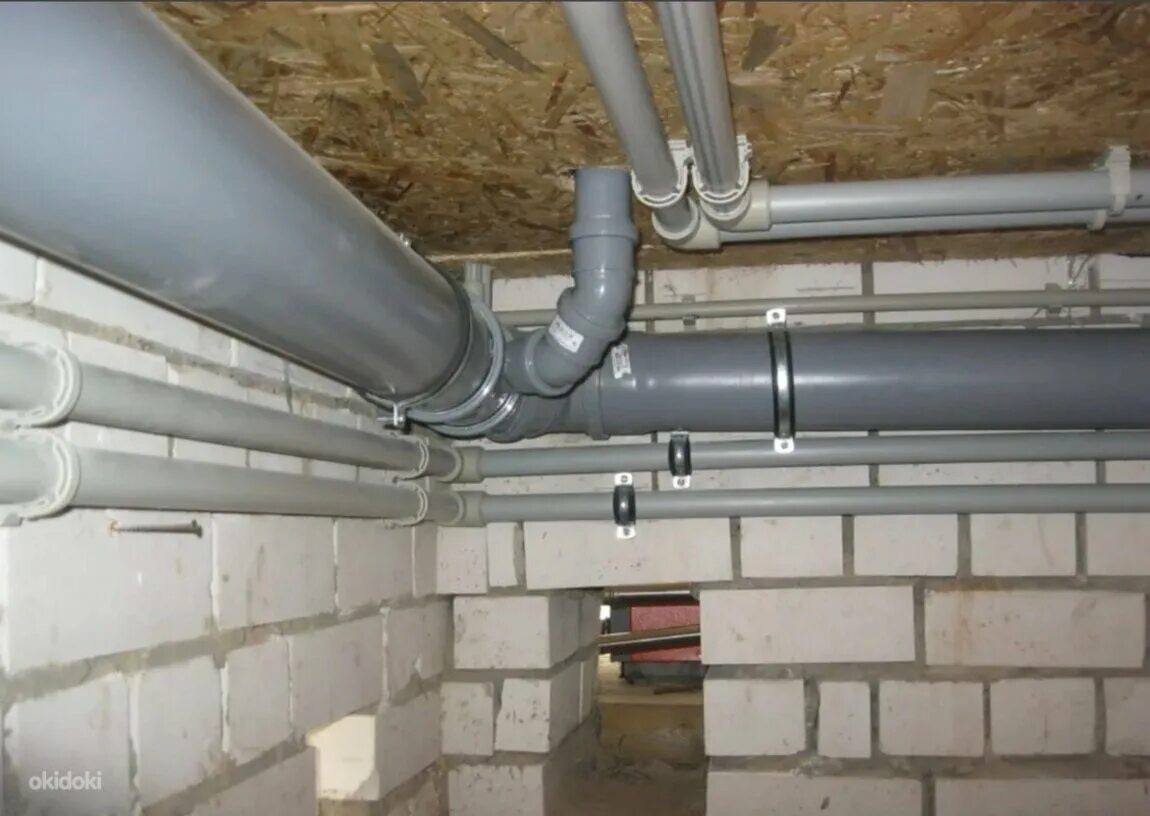 Услуга установки канализационной системы