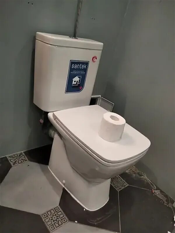 Установка унитаза