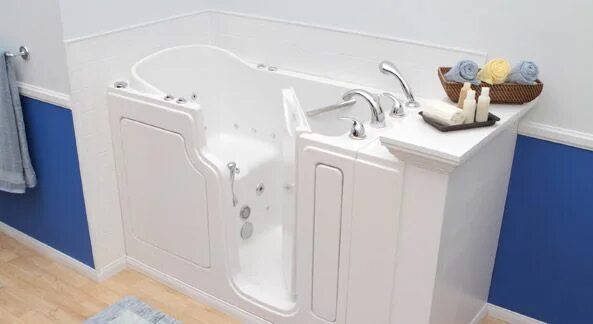 Установка ванны