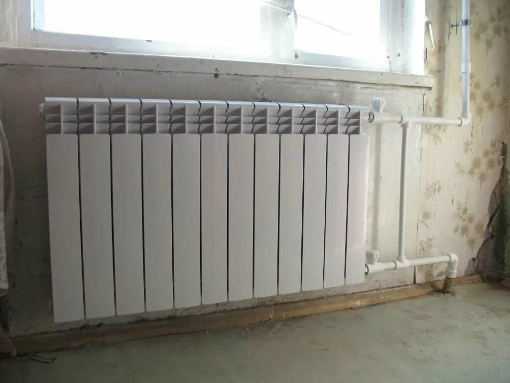 Услуга установки радиаторов