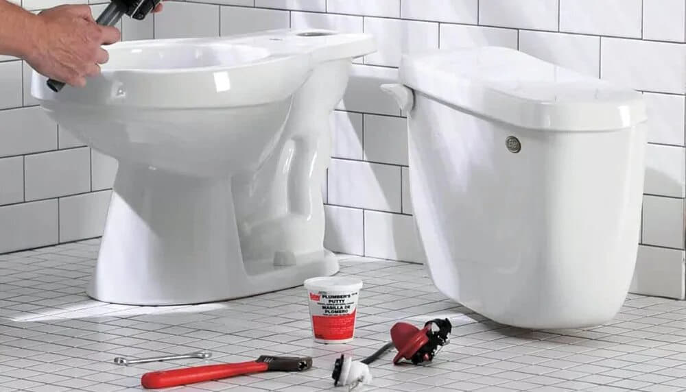 Услуга установки унитаза