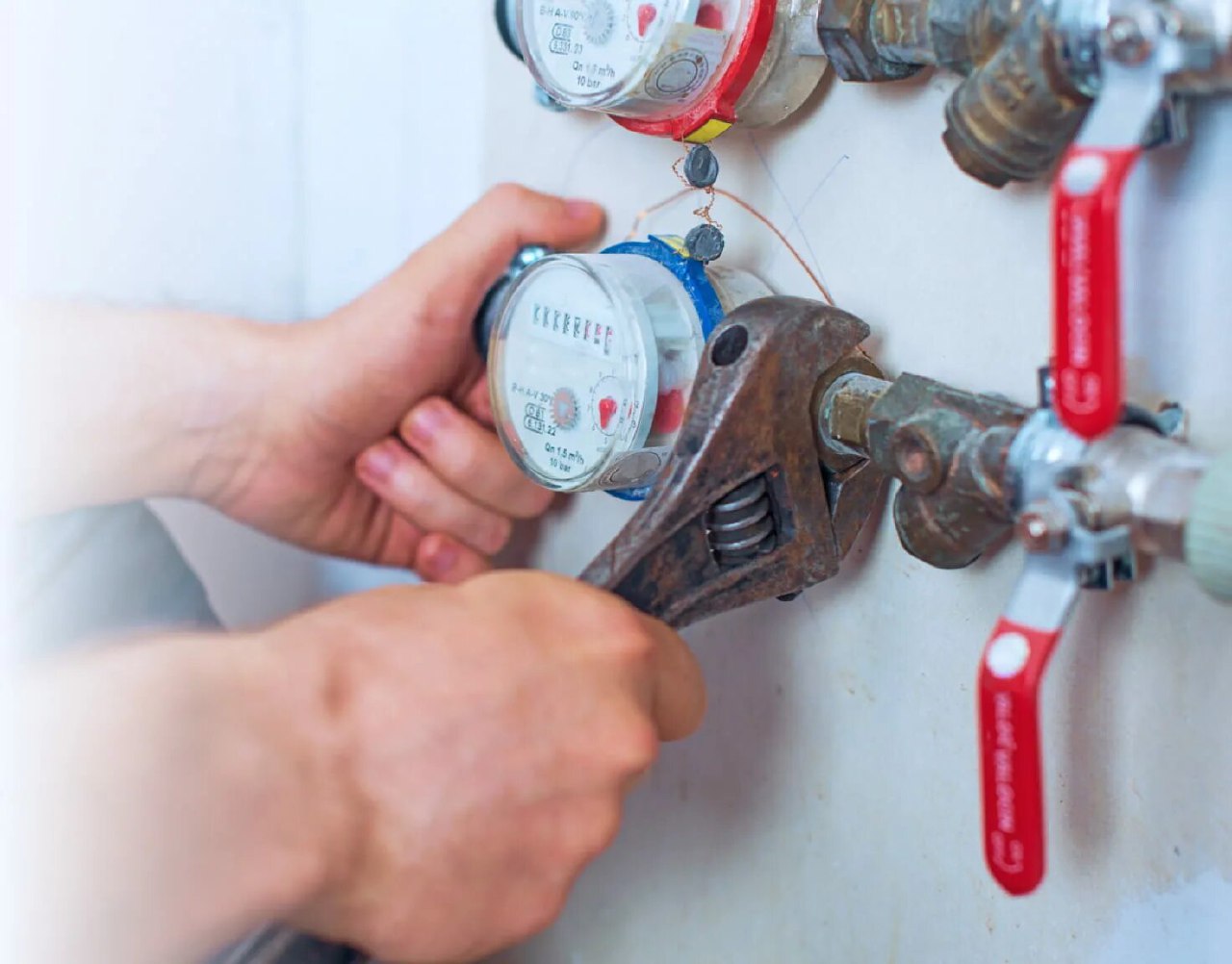 Услуга установки счётчика - Сантехнические услуги