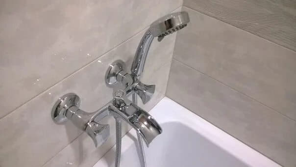 Установка смесителя