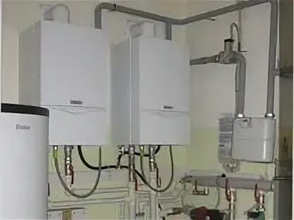 Установка котла