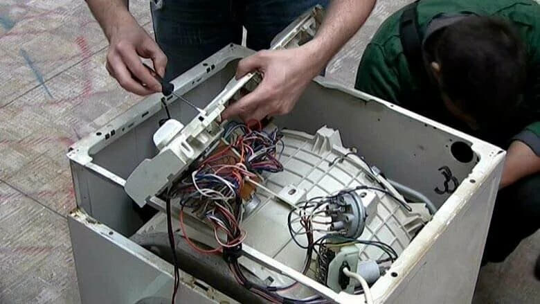 Замена статора стиральной машины