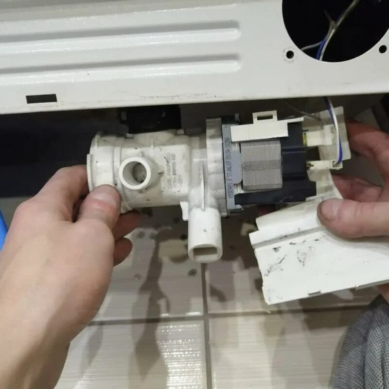 Замена насоса стиральной машины