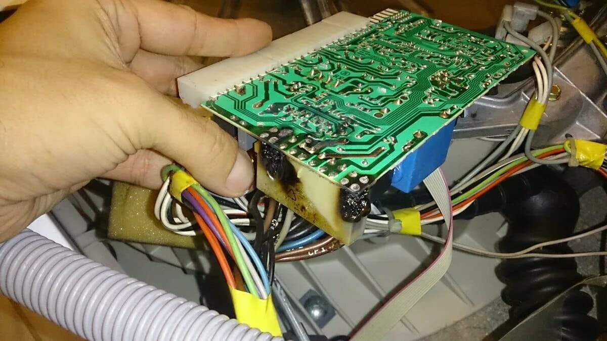 Замена платы в стиральной машине