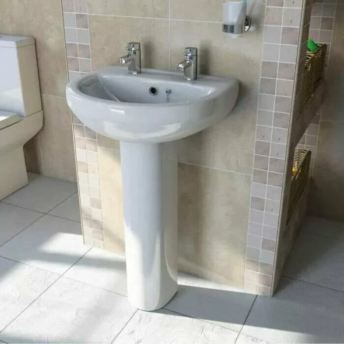 Установка раковины