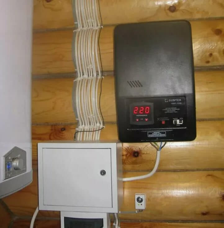 Установка стабилизатора