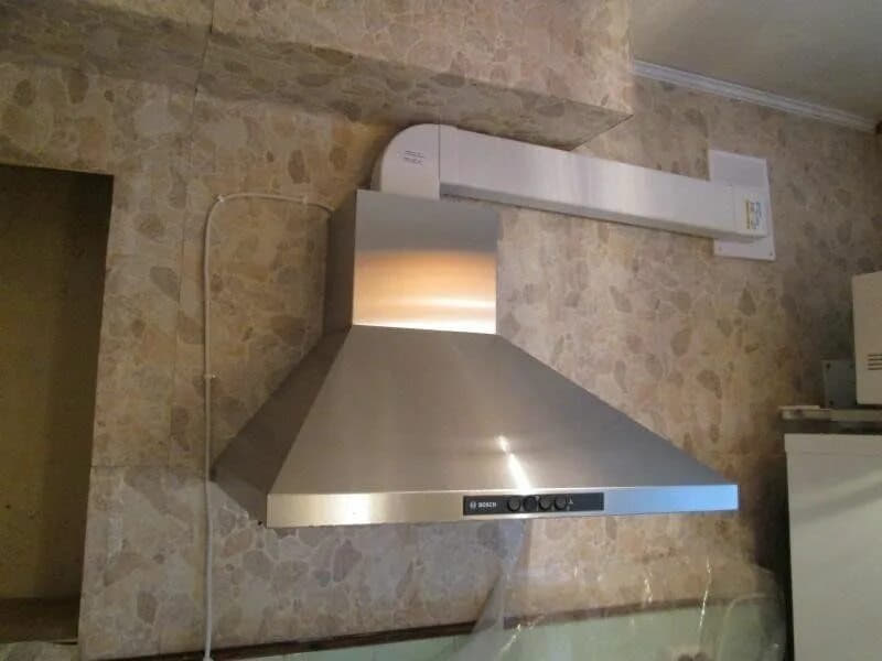 Установка вытяжки