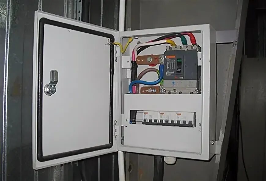 Сборка и установка электрощита