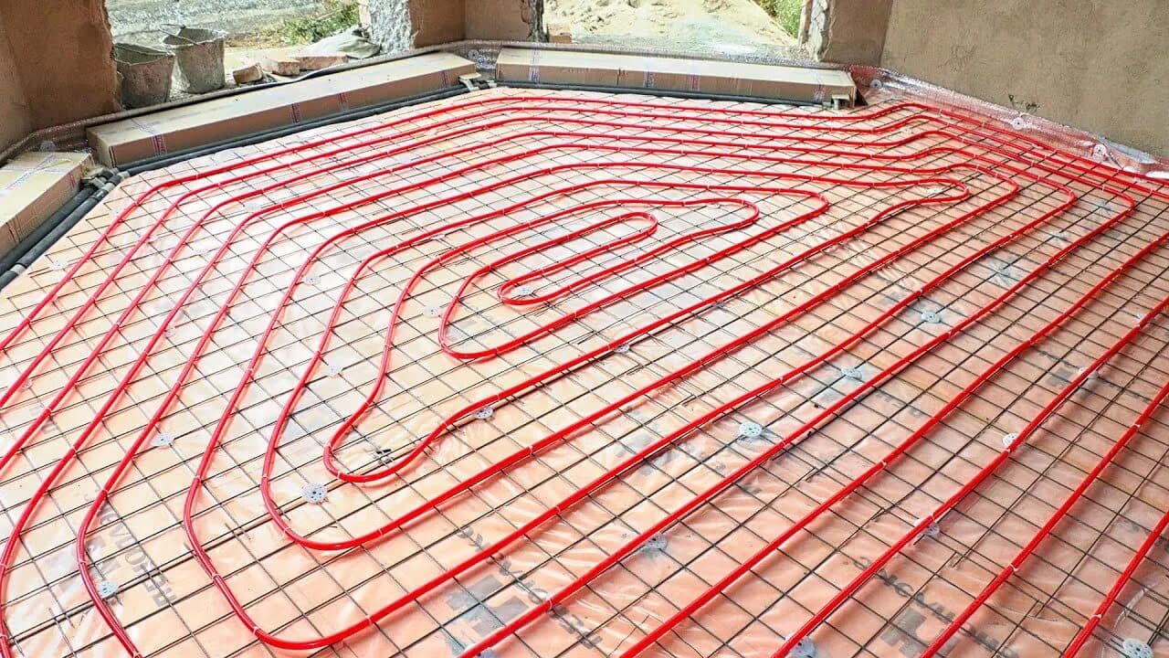 Установка теплого пола
