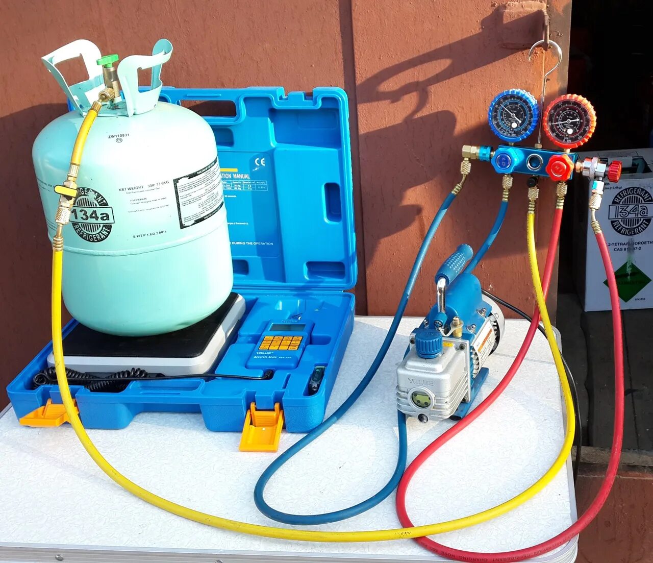 Заправка фреона для кондиционера