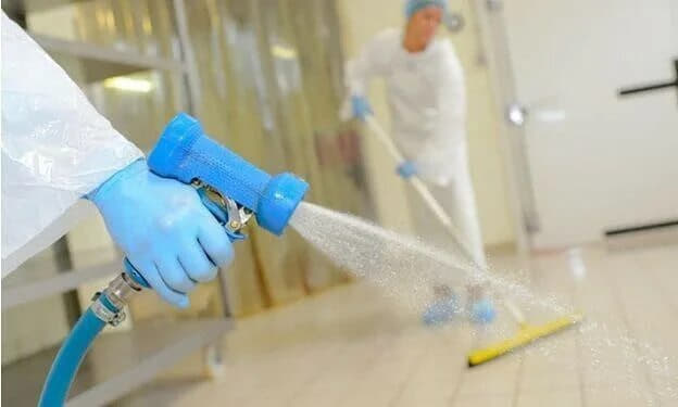 Уборка после дезинфекции