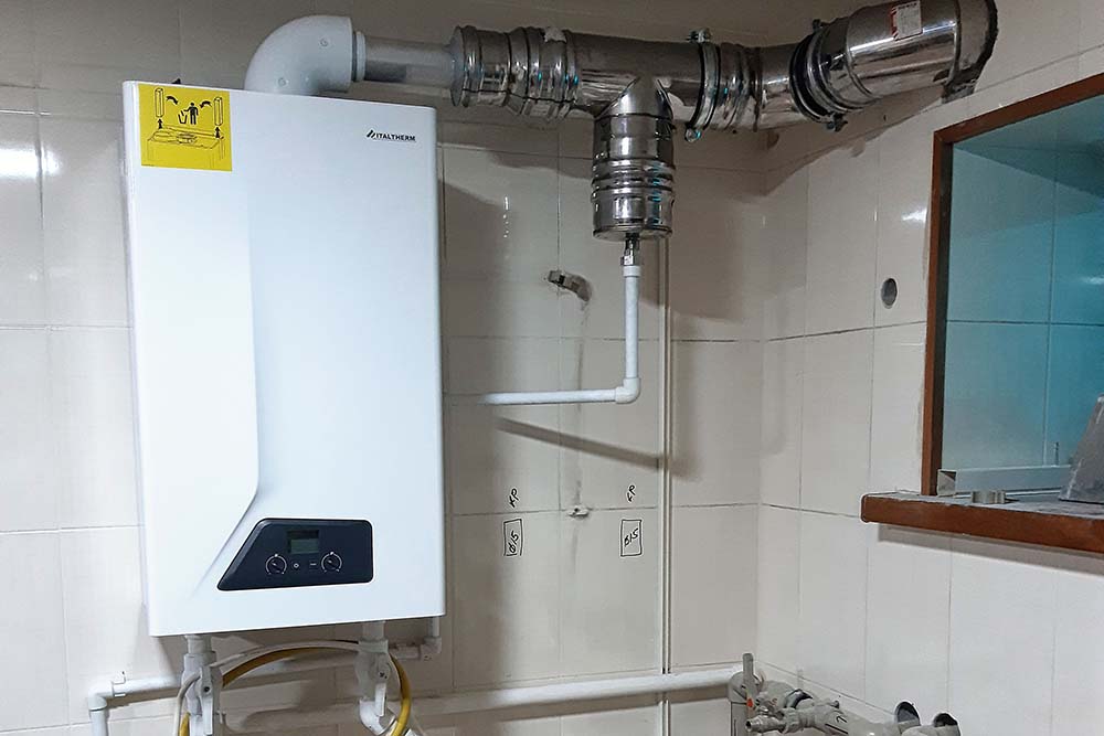 Установка электрического и газового котла - Сантехнические услуги