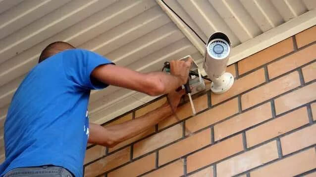 Установка камер видеонаблюдения