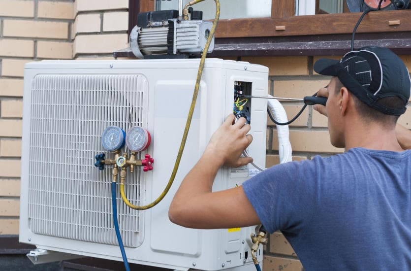 Заправка кондиционера фреоном - Ремонт бытовой техники