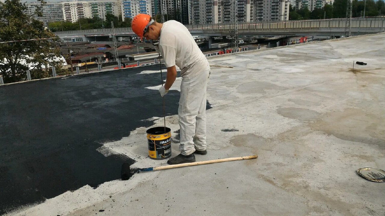 Работы по гидроизоляции