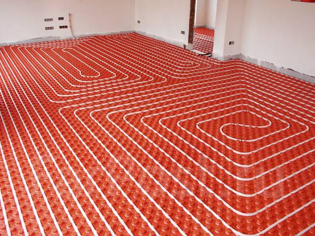 Работы по тёплому полу