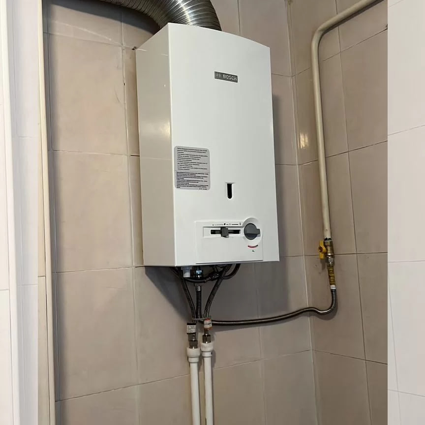 Установка котла (отопительного)