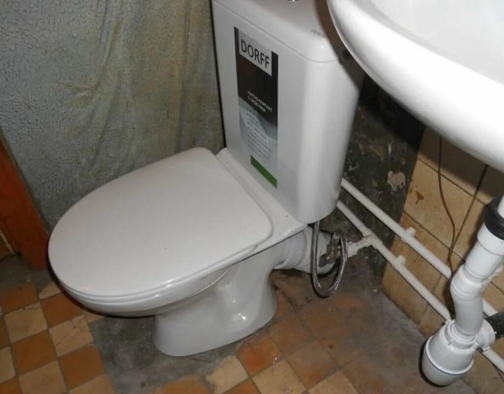 Услуга установки унитаза