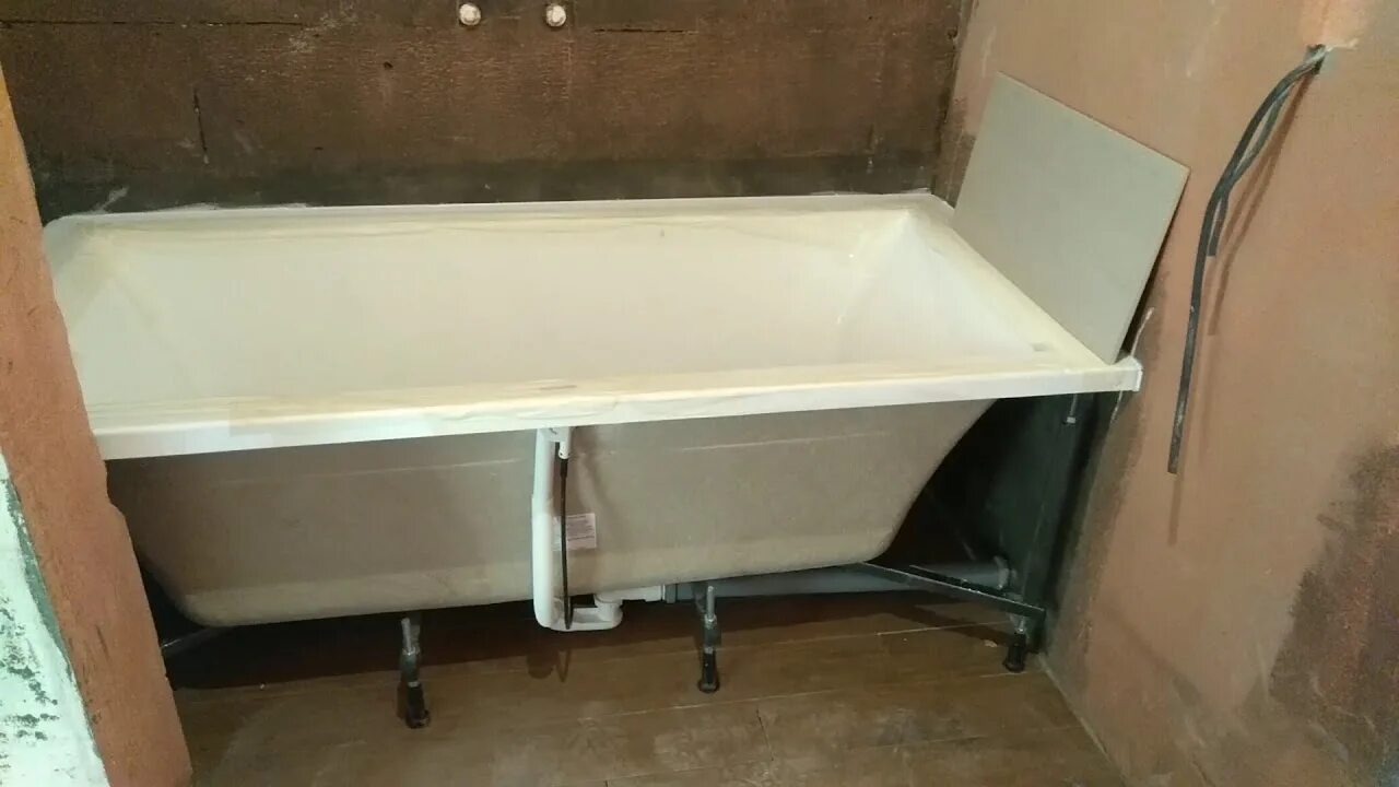 Услуга установки ванны