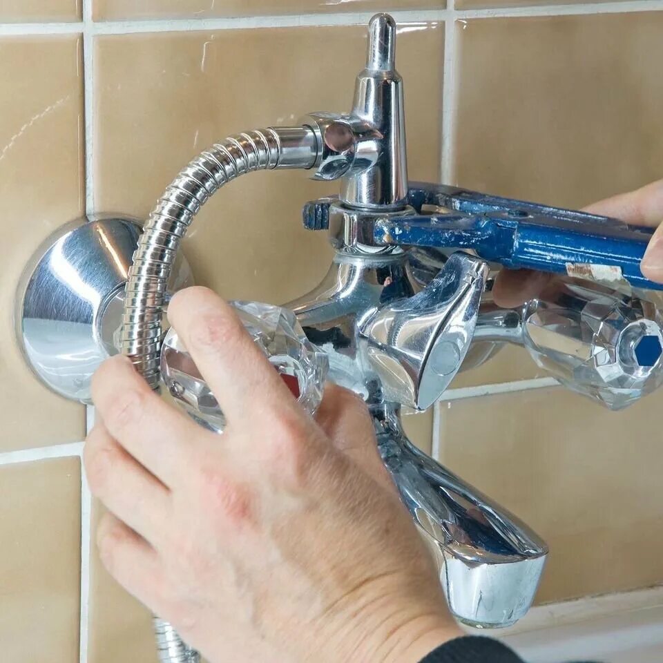 Услуга установки смесителя