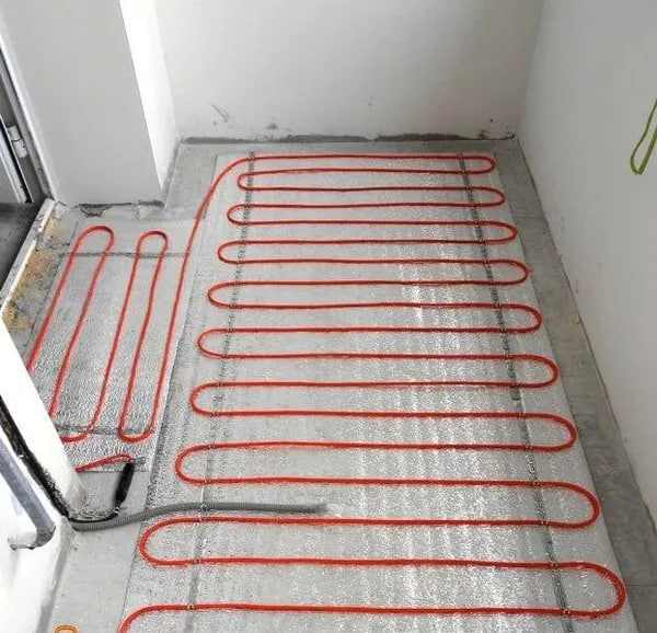 Установка теплого пола