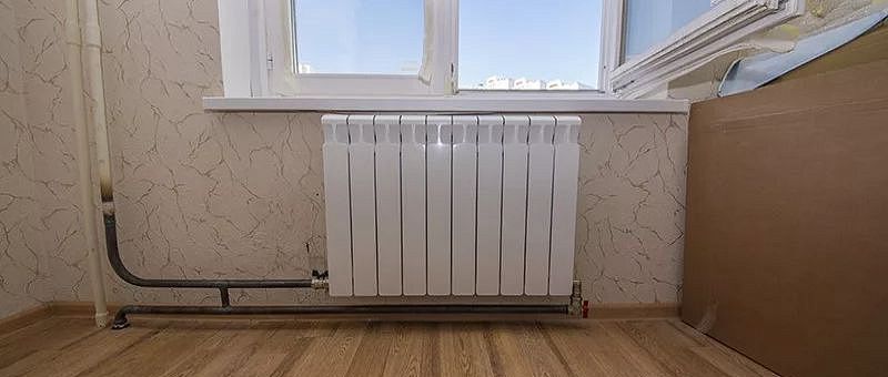 Установка радиатора