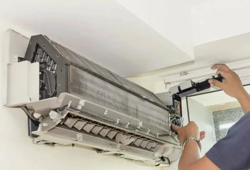 Услуга чистки кондиционера - Ремонт бытовой техники