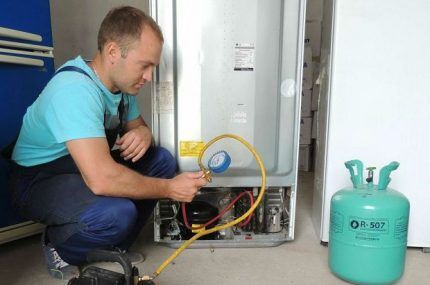 Заправка фреона в холодильник - Ремонт бытовой техники