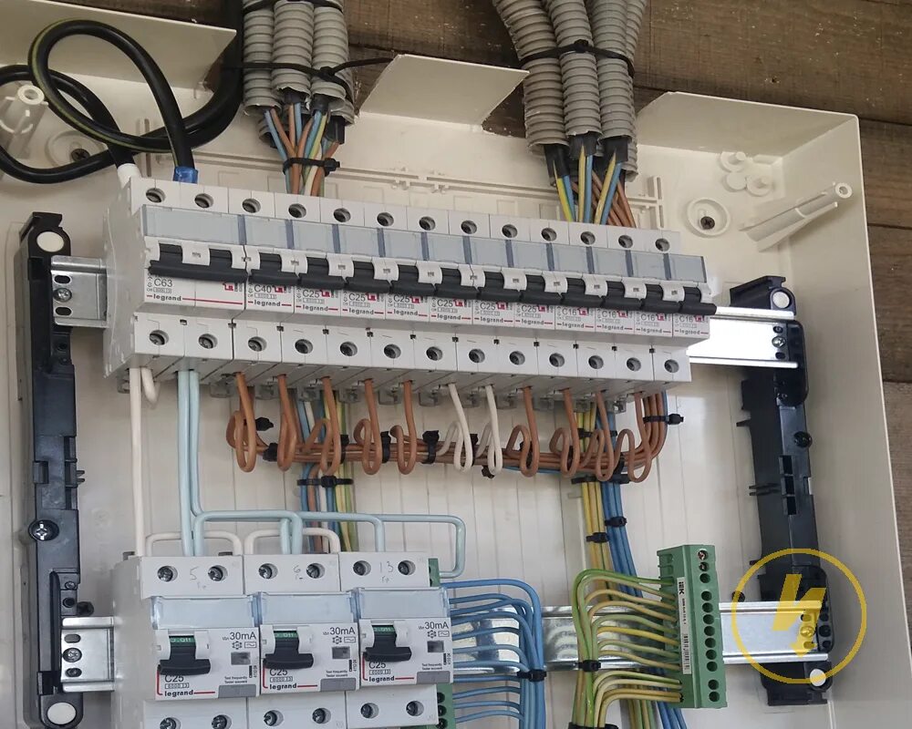 Установка щита