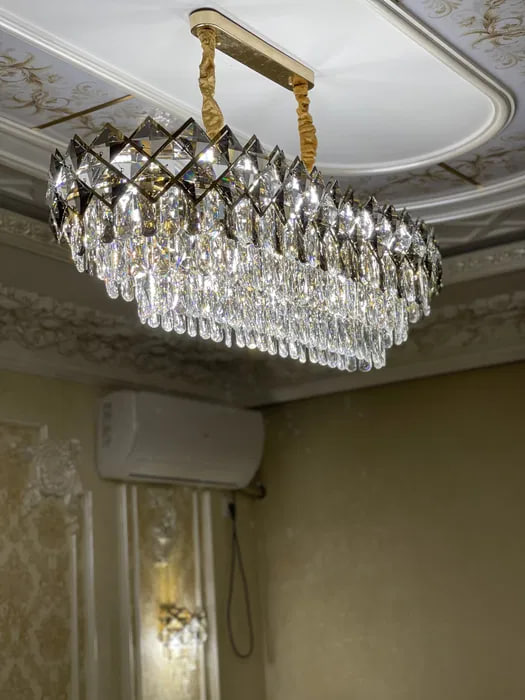 Установка люстр