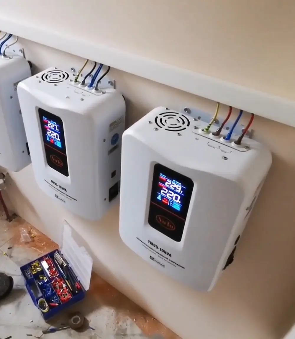 Установка стабилизатора