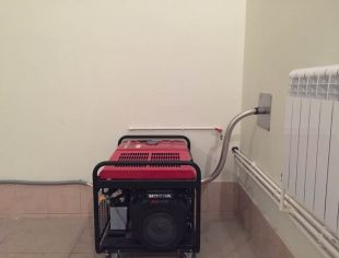 Установка генератора