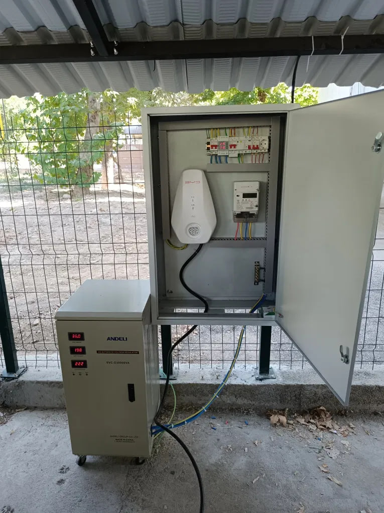 Установка стабилизатора