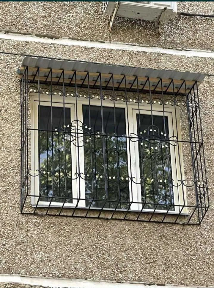 Установка решёток