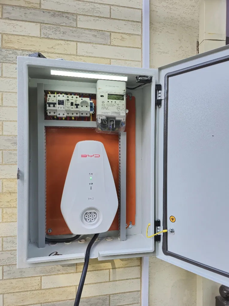 Установка зарядки для электромобилей - Электромонтажные услуги