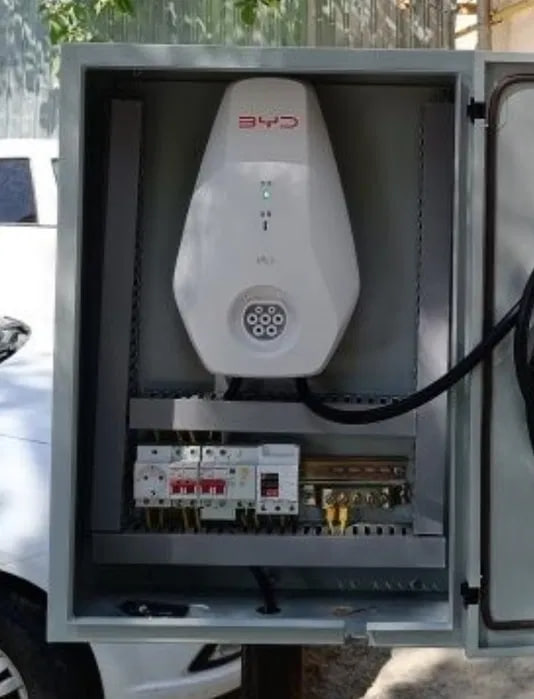 Зарядка электромобиля