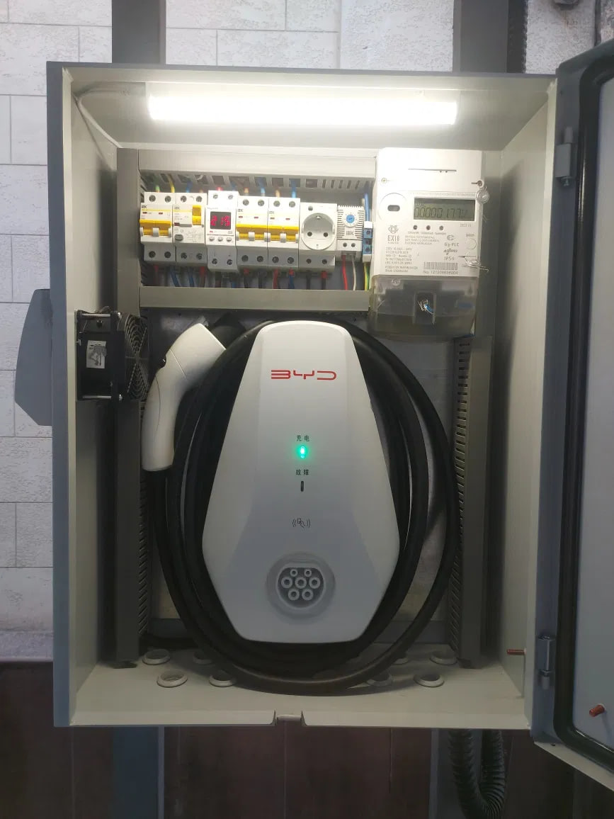 Установка зарядной станции для электромобиля - Электромонтажные услуги