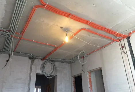 Установка электрической розетки