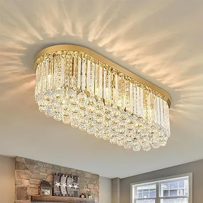 Установка люстры