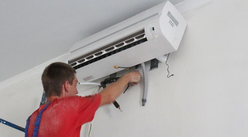 Установка кондиционера