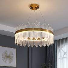 Установка люстры