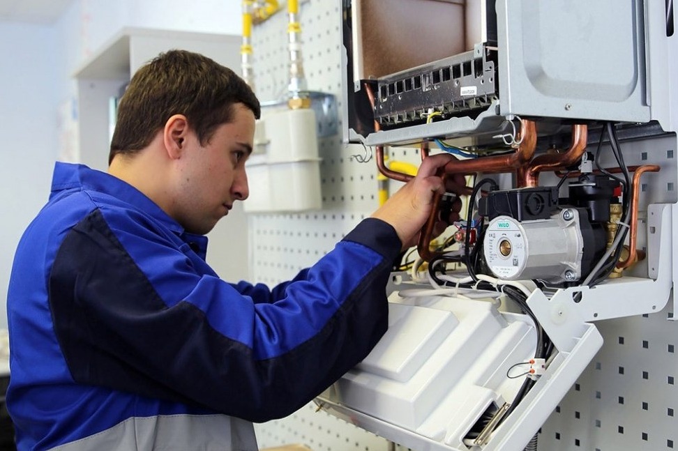 Услуга установки катёла - Сантехнические услуги