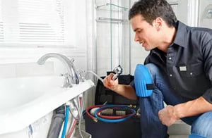 Установка смесителя